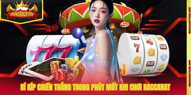 Bí kíp chiến thắng trong phút mốt khi chơi Baccarat