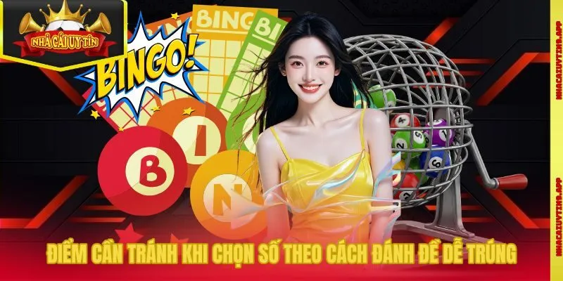 Điểm cần tránh khi chọn số theo cách đánh đề dễ trúng