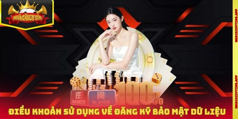 Điều khoản sử dụng về đăng ký và bảo mật dữ liệu