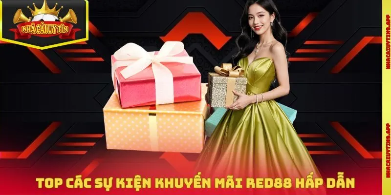 Top các sự kiện khuyến mãi Red88 hấp dẫn bạn không thể bỏ lỡ